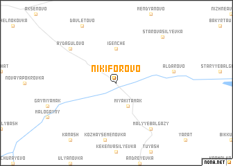 map of Nikiforovo