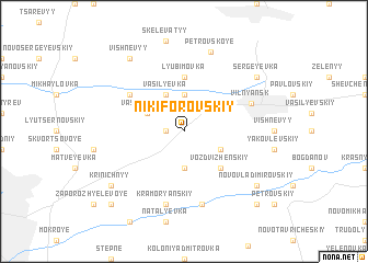 map of Nikiforovskiy