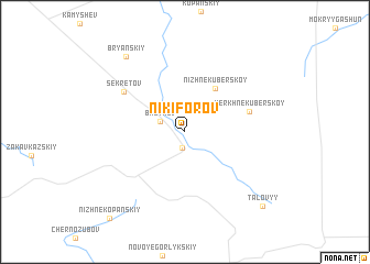 map of Nikiforov