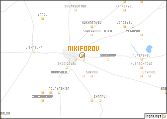 map of Nikiforov