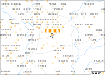 map of Nikihun