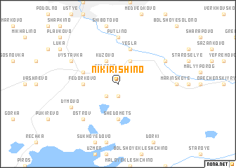 map of Nikirishino