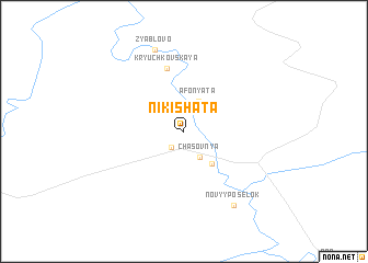 map of Nikishata