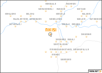 map of Nikisi