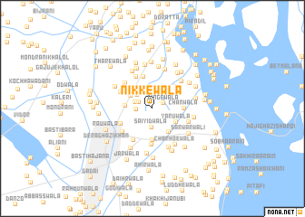 map of Nikkewāla