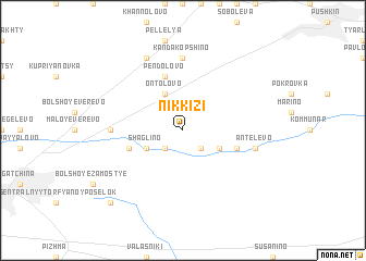 map of Nikkizi
