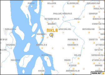 map of Nikla