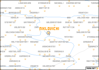 map of Niklovichi