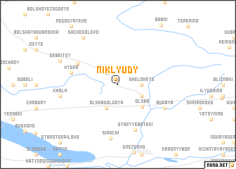 map of Niklyudy