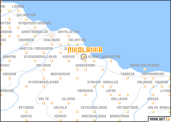 map of Nikolaíika