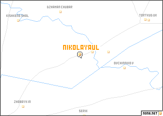 map of Nikolay-Aul