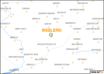 map of Nikolenki