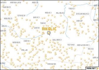 map of Nikolic