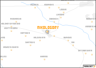 map of Nikologory