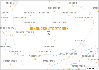 map of Nikolo-Khutoryansk