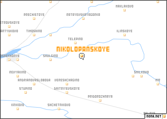 map of Nikolo-Panskoye