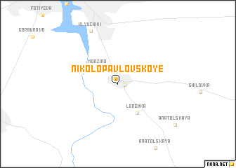 map of Nikolo-Pavlovskoye
