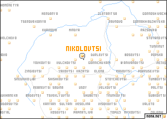 map of Nikolovtsi