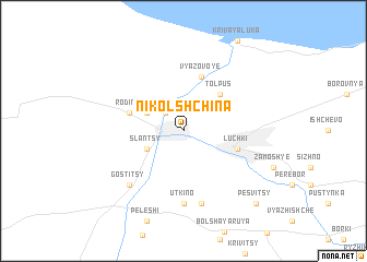 map of Nikol\