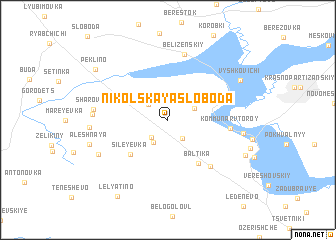 map of Nikol\