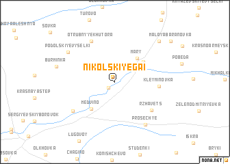 map of Nikol\