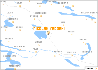 map of Nikol\