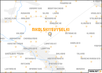 map of Nikol\