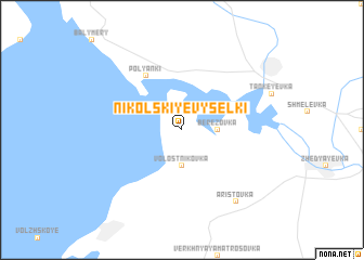 map of Nikol\