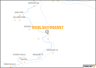 map of Nikol\
