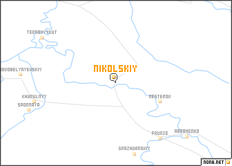 map of Nikol\
