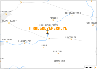 map of Nikol\