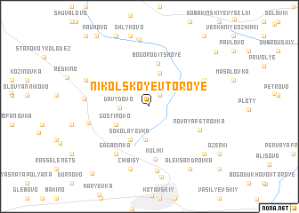 map of Nikol\