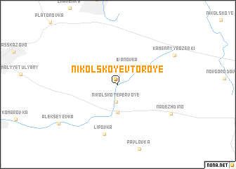 map of Nikol\