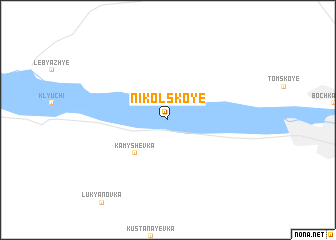 map of Nikol\