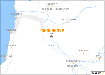 map of Nikol\