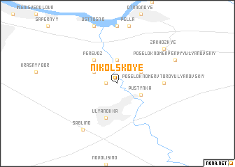 map of Nikol\