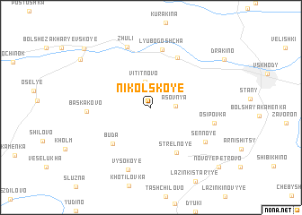 map of Nikol\