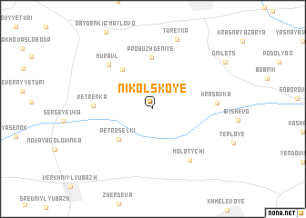 map of Nikol\