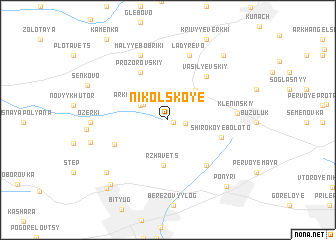 map of Nikol\