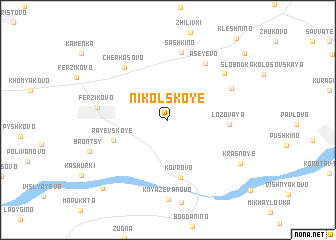 map of Nikol\