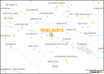 map of Nikol\