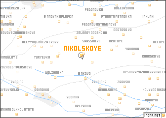 map of Nikol\