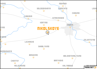 map of Nikol\