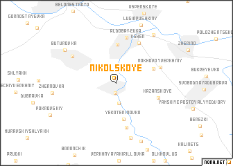 map of Nikol\