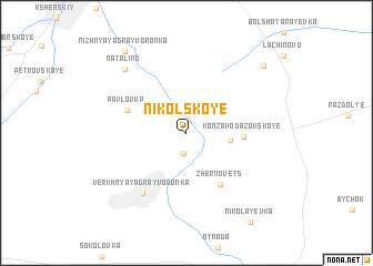 map of Nikol\