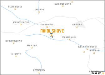 map of Nikol\