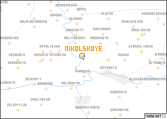 map of Nikol\