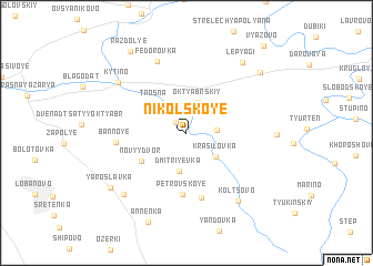 map of Nikol\