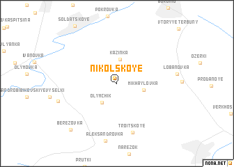 map of Nikol\