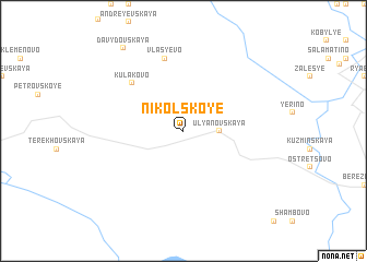 map of Nikol\